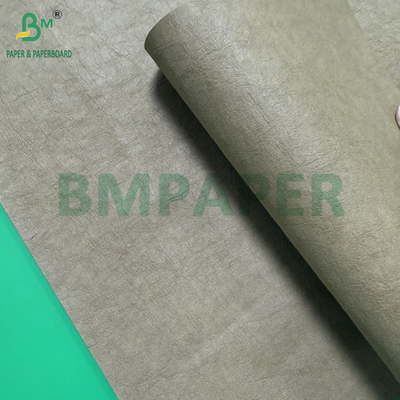 0.55mm 0.60mm ciemnobrązowe zmyte rolki papieru kraft do dżinsów Etykieta 150cm x 100m
