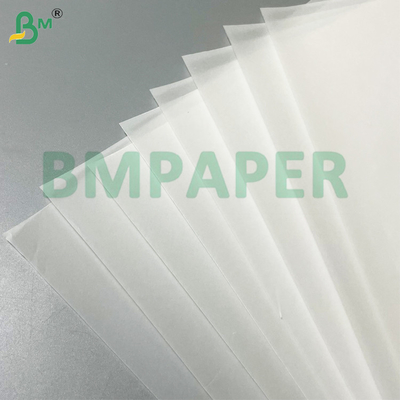 53g 63g Przejrzysty papier śledzący odporny na atrament Do CAD Plotter