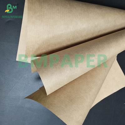 70gm 80gm Wysokiej wytrzymałości brązowy papier kraft worek cementowy rolka papierowa