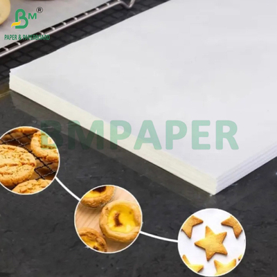 45 gm 50 gm Biały, tłuszczoodporny papier do pieczenia bez PFAS Kit 5 Kit 7