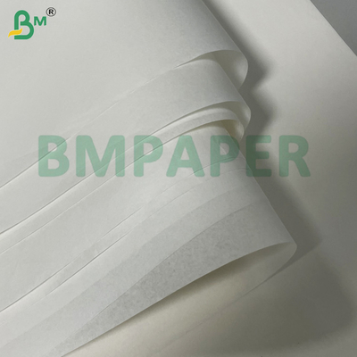 38-50 gm Papier tłuszczoodporny do opakowań tłuszczowych produktów spożywczych Opcje brązowe i białe Zestaw 3-8, odporny na wilgoć, podlegający recyklingowi