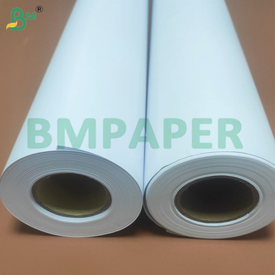 20lb Biały efekt dobrej druku Duży format CAD Plotter Paper Rolls
