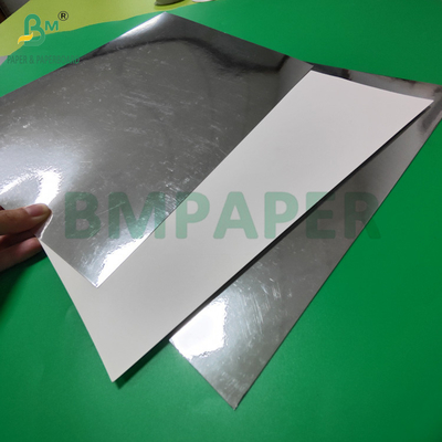 425 gm błyszczący srebrny metalizowany karton do pasty do zębów pudełko 700 x 1000 mm