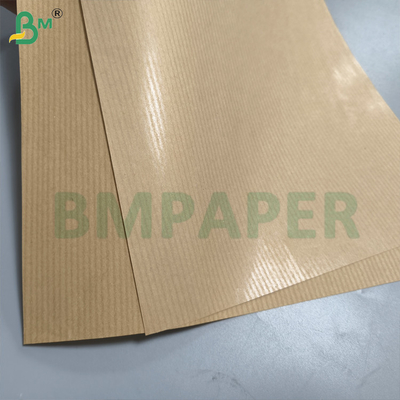 Wysokiej wytrzymałości 50 gm czysty rolkowany papier kraft z paskami MG 750 mm