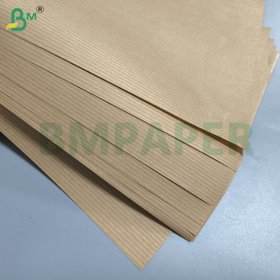 Wysokiej wytrzymałości 50 gm czysty rolkowany papier kraft z paskami MG 750 mm