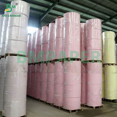80gm CB CFB CF Carbonless Copy Paper Roll 242mm × 12000m Obraz Niebieski