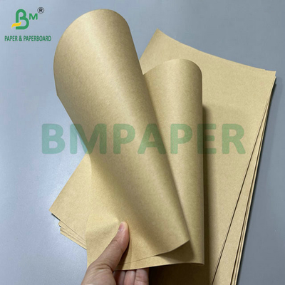 100 gr 120 gr Dwustronny Papier Kraft Brązowy Do Walcowania 80cm 90cm