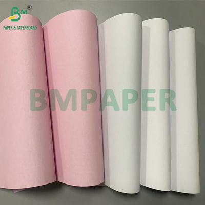 56 gm 60 gm CB CFB CF Biały Błękitny Różowy Papier Bezwęglowy 44,5 cm Roll