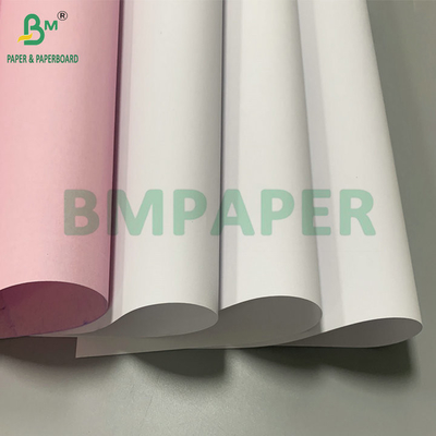 56 gm 60 gm CB CFB CF Biały Błękitny Różowy Papier Bezwęglowy 44,5 cm Roll