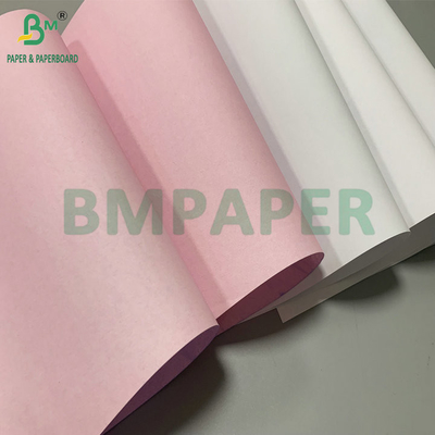 56 gm 60 gm CB CFB CF Biały Błękitny Różowy Papier Bezwęglowy 44,5 cm Roll