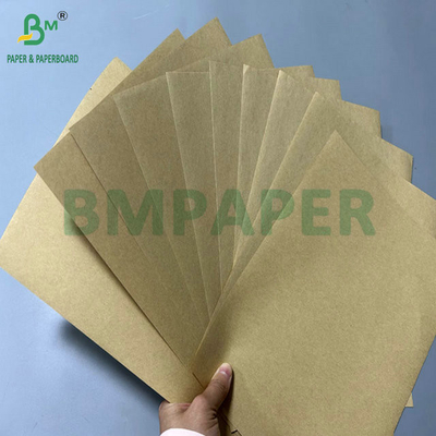100 gr 120 gr Dwustronny Papier Kraft Brązowy Do Walcowania 80cm 90cm