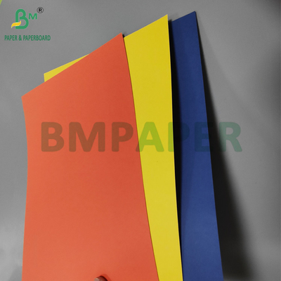 80 gm 110 gm Niepowlekany kolor Bristol Paper Board For School Handcraft 61 x 86cm