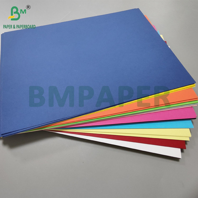 80 gm 110 gm Niepowlekany kolor Bristol Paper Board For School Handcraft 61 x 86cm