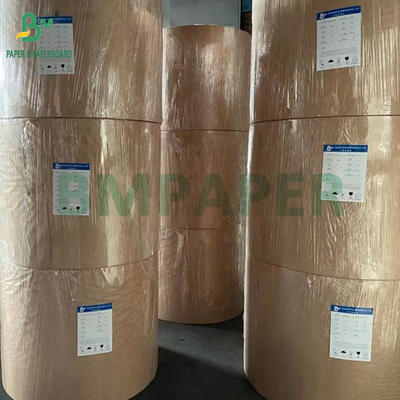 60gm Brown Kraft Greaseproof Paper Rolls For Fried Food Packaging Kit 7 Odporność na olej