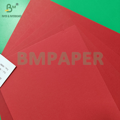 120-400gm Ochrona środowiska czerwony papier Kraft do pakowania prezentów