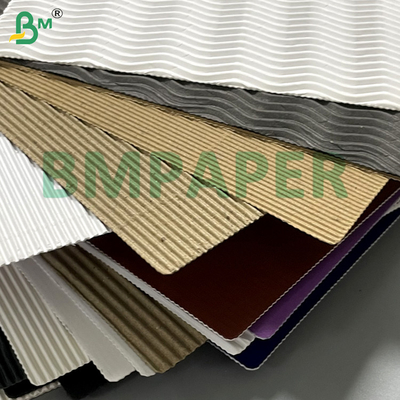 1 mm Papier falisty o strukturze falistej, kolor przeciwdeformacyjny Papier falisty do rzemiosła i DIY Logistyka i wysyłka