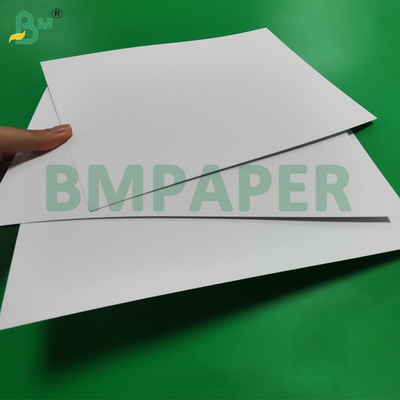 2 Strony Niepowleczone SBS Solid Bleached Board For Garment Tags 400gm 450gm