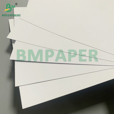 100% Virgin Thick 400gsm 420gsm Bleached SBS Paperboard Uncoated 2 Sides
