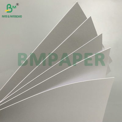 100% Virgin Thick 400gsm 420gsm Bleached SBS Paperboard Uncoated 2 Sides