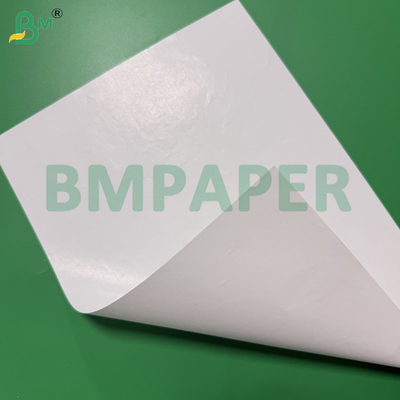 65 - 80 gm Papier biały o wysokiej wytrzymałości na wilgoć do opakowań na napoje Papier etykietowy na piwo powlekany z jednej strony