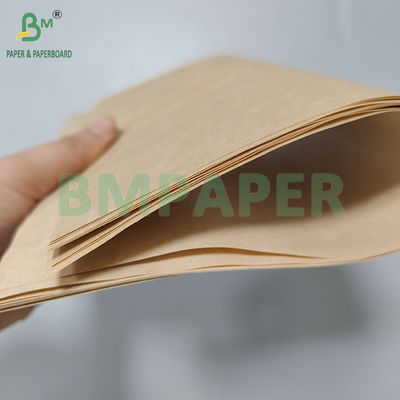 Zestaw papieru pergaminowego brązowego spożywczego 60gsm kit7 kit10 do pakowania burgerów 40*60cm