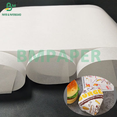40 gm tłuszczoodporny biały papier Pelleaglio Kit5 Kit7 do opakowania hamburgerów