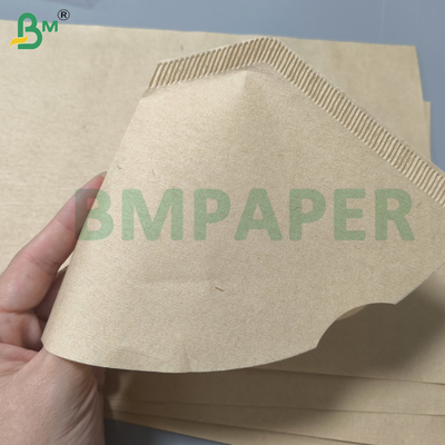 Naturalny papier niebielony 100 g 120 g porowate krepetowane do filtrów papieru kawowego
