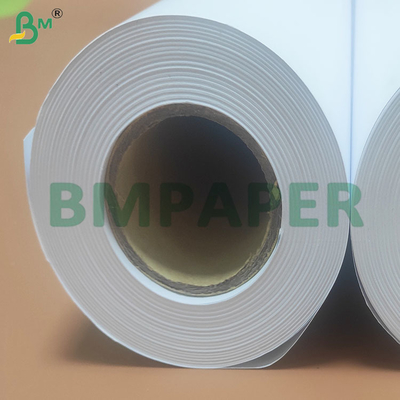 20LB Podwójne strony białe wysokiej precyzji CAD Plotter Paper Rolls