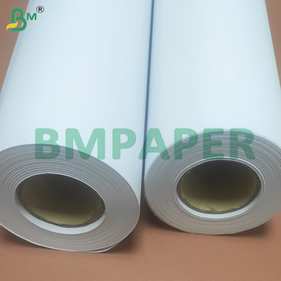 20LB Podwójne strony białe wysokiej precyzji CAD Plotter Paper Rolls