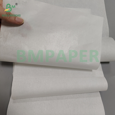 30gsm 35gsm Biały papier woskowany bez powłoki do pakowania smażonych potraw