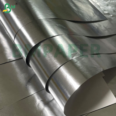56gsm Papier spożywczy srebrny odporny na wysokie temperatury powlekany aluminium do pakowania hamburgerów