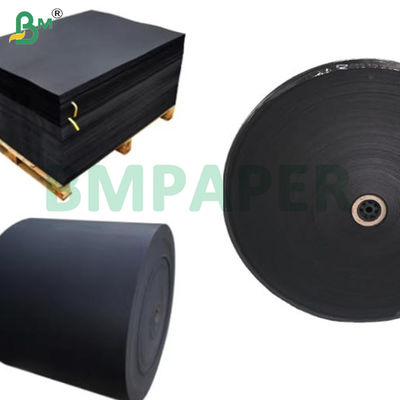 180 gm 230 gm Czarny karton do etykietowania odzieży Dobra sztywność 70 x 100 cm