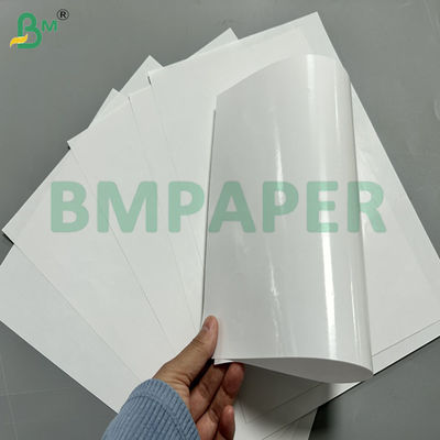 80gram Coating Glossy C1S Paper For For Bottle Labels 70cm 80cm