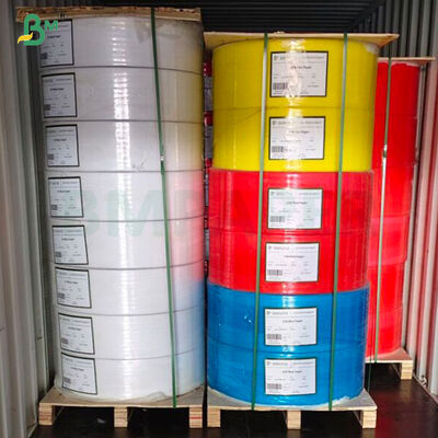 76 gm CB CFB CF NCR Offset Papier bezwęglowy Czarny Obraz 1/2" 19" Szerokość