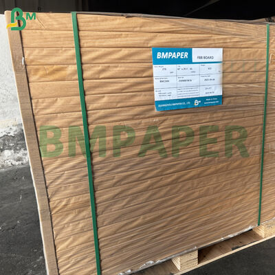 Opierający się na oleju i tłuszczu Biały kartonowy papier do frytkowania 245 gm