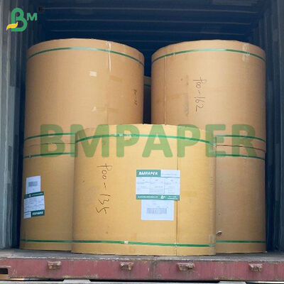 Wosk pokryty błyszczącą mangą worek do uprawy papieru Czarny z tyłu Materiał 56 gm