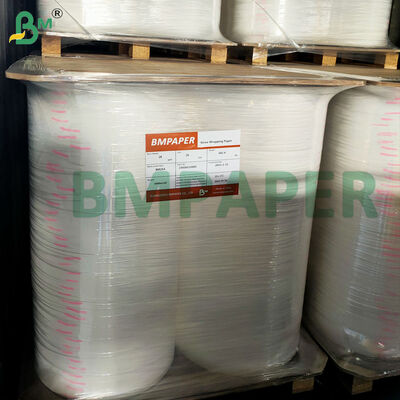 Papier zewnętrzny do pakowania słomki 24gsm 26gsm 28gsm, rolka nacinana 27mm 30mm