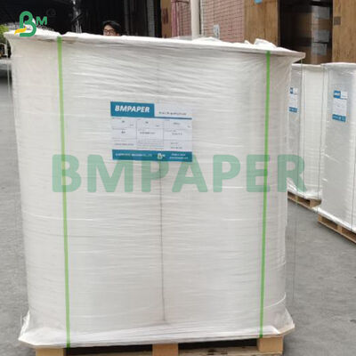 Drukowalny papier o dobrej wytrzymałości na rozciąganie 28 gramów Biały papier opakowaniowy ze słomy