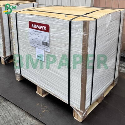 Biały karton na bazie włókna do opakowań żywności mrożonej