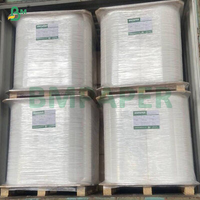Papier kraft blanc de qualité alimentaire 28 g/m² pour emballage de pailles en rouleau