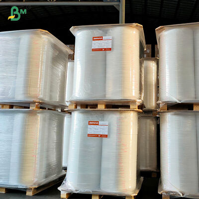 28 gram Biały papier opakowaniowy ze słomy 32 mm 35 mm 37 mm szerokość rolka