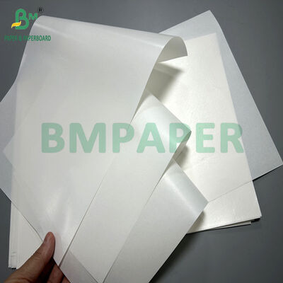 Papier kraft blanc MG, résistant à l'humidité, 40 g/m² + 20 PE, pour emballage de sucre, largeur 300 mm