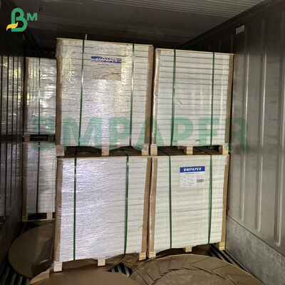 12 x 18 cali 300 gm 350 gm pokryte 1 stroną białą kartą papieru pokrywającą do druku offsetowego