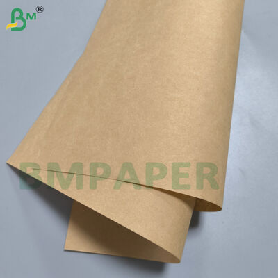 Wysokowytrzymały niebielony papier kraft 50lb, wysoce rozciągliwy papier kraft do worków cementowych