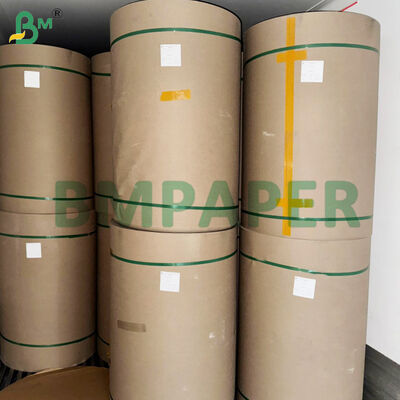 Brown Kraft Paper Rolls Testliner Recycled Liner Board 200gsm