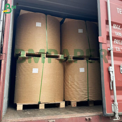 Brown Kraft Paper Rolls Testliner Recycled Liner Board 200gsm