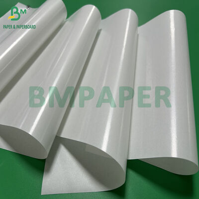 40 gr 45 gr Biały pokryty maszynowo papier szklany do trzasków 80cm 86cm