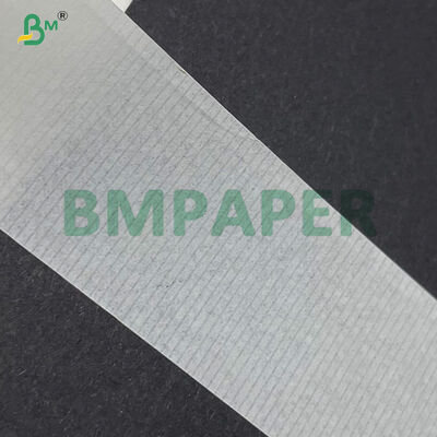 25 gm biały papier filtrujący papierowy z pulpą ze słomy z teksturą