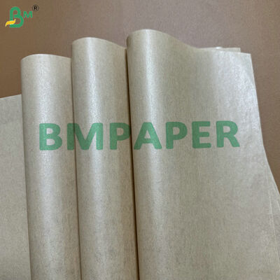 Produkty spożywcze PE powleczone 30-50 gm Roll Kraft Paper do jednorazowego obróbki sztućców i worek