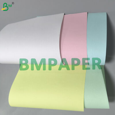 Bezwęglowy papier laserowy o gramaturze 80 g/m² do formularzy biznesowych powlekany przód tył
